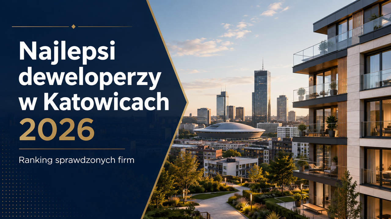 Najlepsi deweloperzy w Katowicach 2026 – ranking sprawdzonych firm