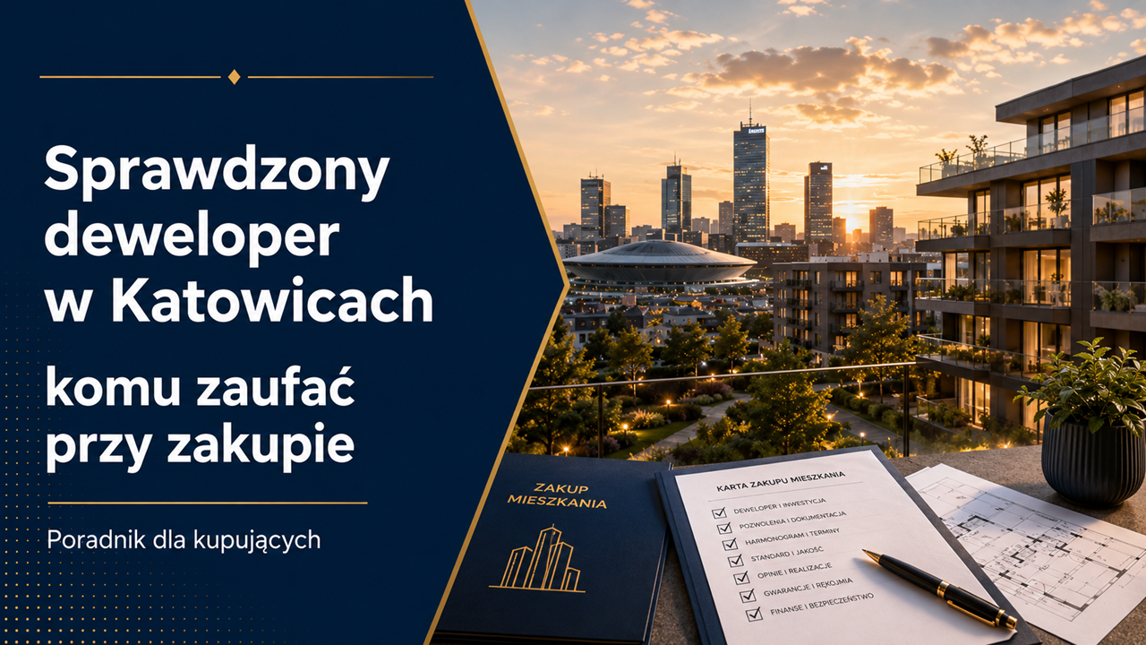 Sprawdzony deweloper w Katowicach – komu zaufać przy zakupie
